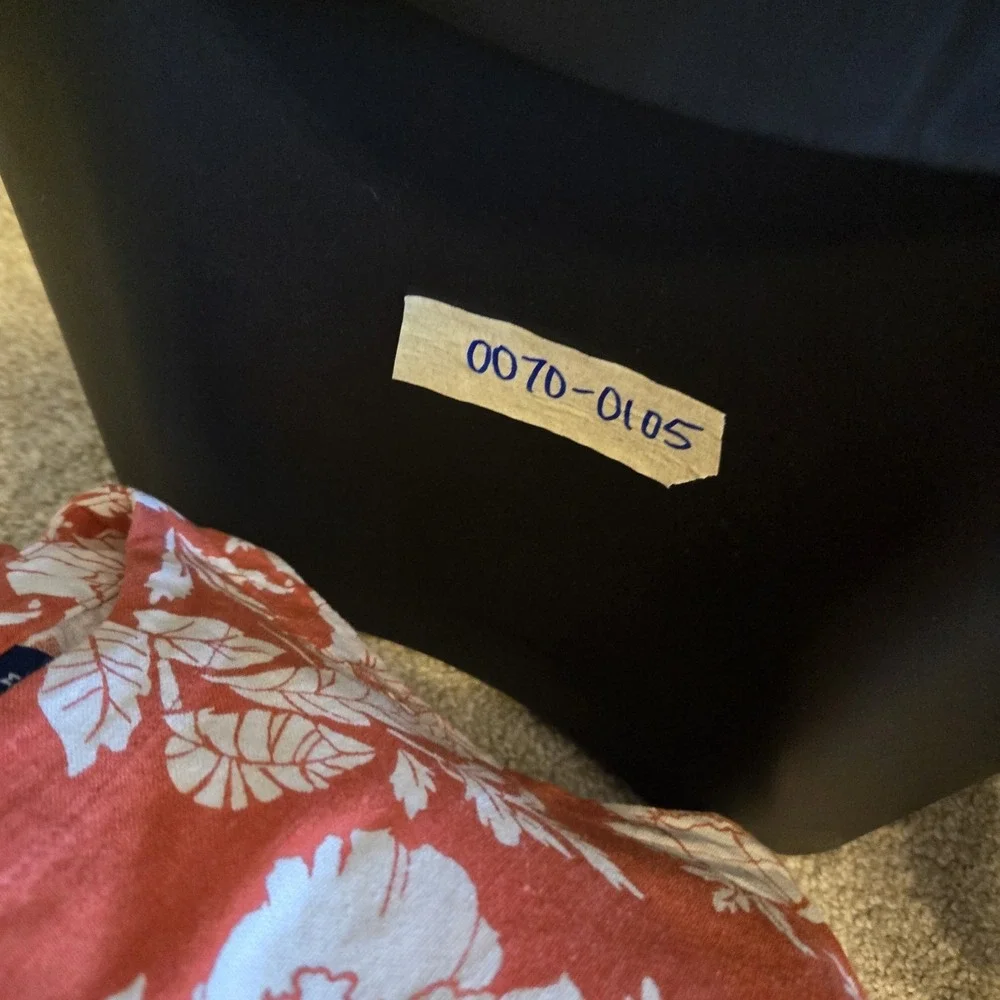 Old Navy Linen Blend Column Small Medium Orange Floral Tank Maxi Skirt Slit Set - Picture 15 of 15